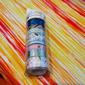 BARELY USED 9 RECOLLECTIONS WASHI TAPE